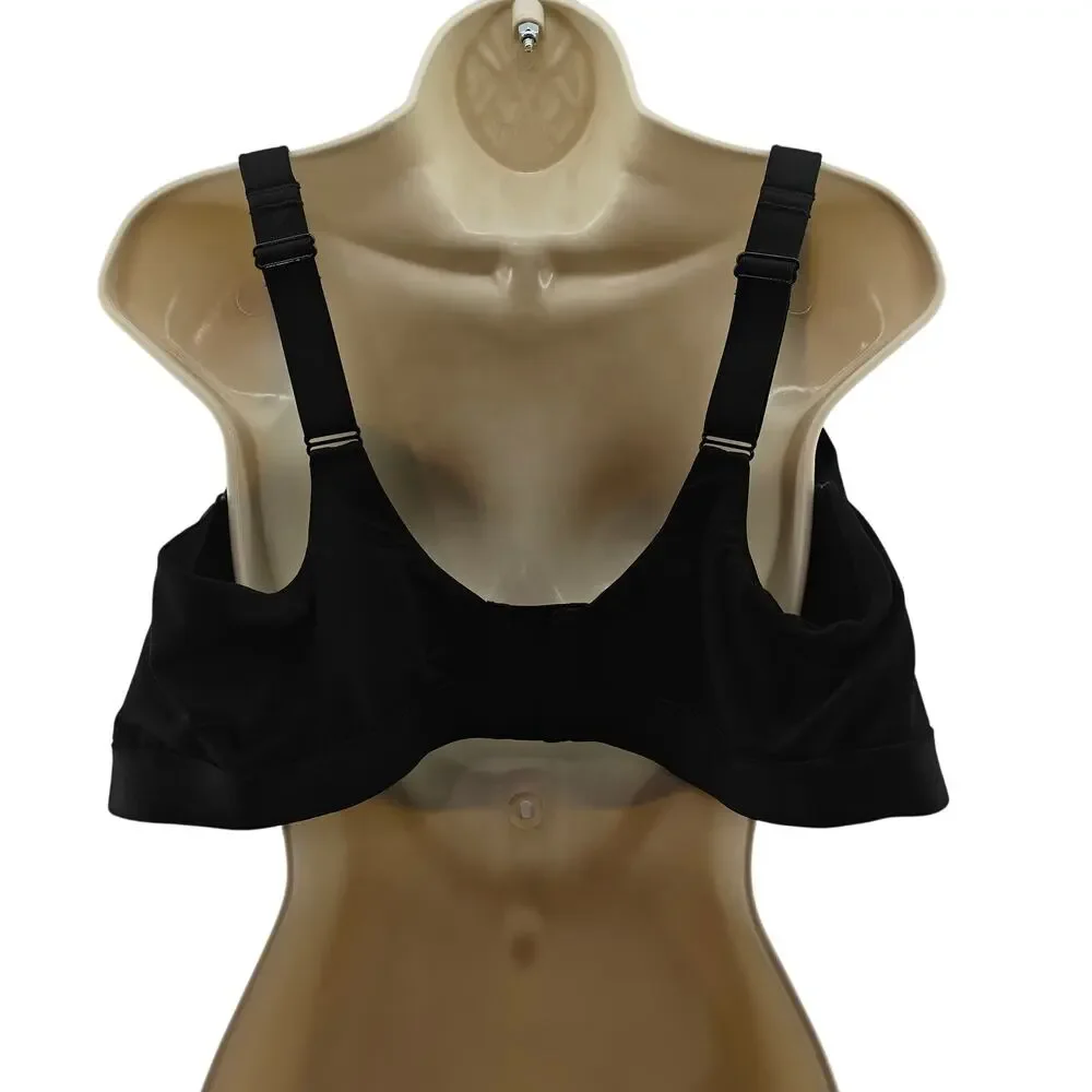 Lane Bryant Cacique Black  Lightly Lined Balconette Bra 44DDD